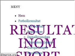 Sites similar to resultat.nu