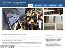 Sites similar to resultats-algerie.com