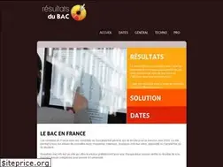 Sites similar to resultats-bac.info