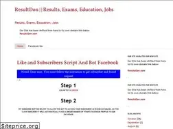 Sites similar to resultdon.blogspot.com