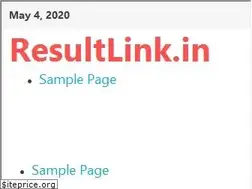 Sites similar to resultlink.in