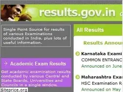 Sites similar to results.gov.in