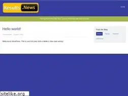 Sites similar to results.news