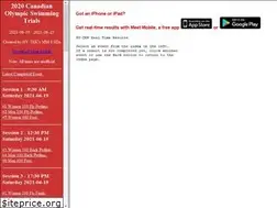 Sites similar to results.swimming.ca