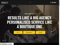 Sites similar to resultsagency.com.au