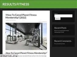 Sites similar to resultsfitness.me