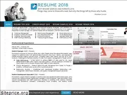Sites similar to resume2016.com