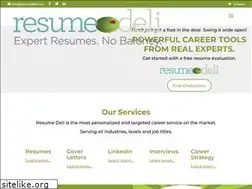 Sites similar to resumedeli.com
