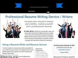 Sites similar to resumeimpact.com