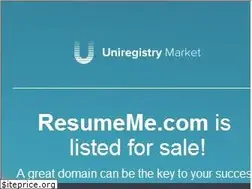Sites similar to resumeme.com