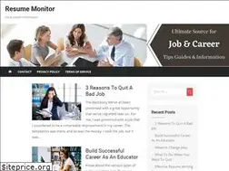 Sites similar to resumemonitor.com