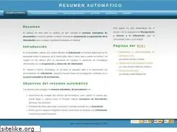 Sites similar to resumenautomatico.50webs.com