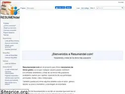 Sites similar to resumendel.com