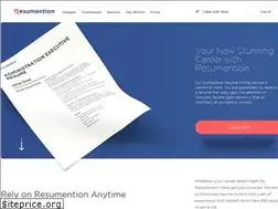 Sites similar to resumention.com