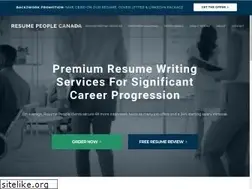 Sites similar to resumepeople.ca