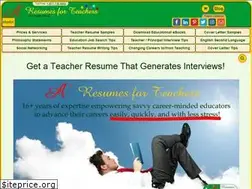 Sites similar to resumes-for-teachers.com
