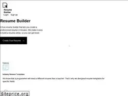 Sites similar to resumes.io