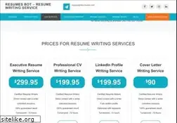 Sites similar to resumesbot.com
