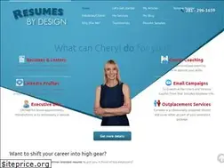 Sites similar to resumesbydesign.com