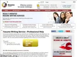 Sites similar to resumeservicesau.com