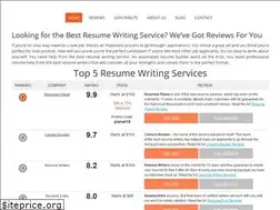 Sites similar to resumeshelpservice.com
