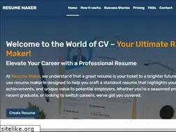 Sites similar to resumesmaker.com