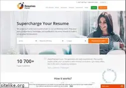 Sites similar to resumesplanet.com