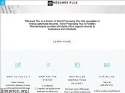 Sites similar to resumesplus.net