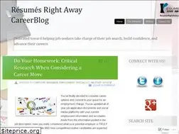 Sites similar to resumesrightaway.wordpress.com