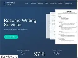 Sites similar to resumestime.com