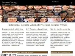 Sites similar to resumestrong.com
