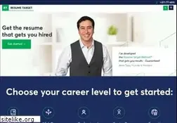 Sites similar to resumetarget.com