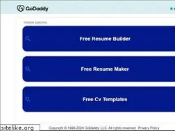 Sites similar to resumetemplates.in