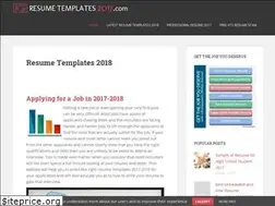 Sites similar to resumetemplates2017.com