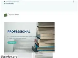 Sites similar to resumewriterindia.in