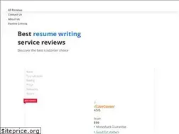 Sites similar to resumewriterreview.net