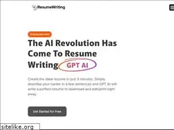 Sites similar to resumewriting.com