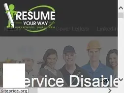 Sites similar to resumeyourway.com