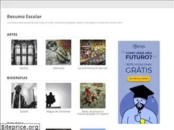 Sites similar to resumoescolar.com.br