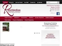 Sites similar to resurrectioncc.com
