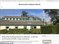 Sites similar to resurrectionlutherantacoma.org