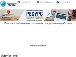 Sites similar to resurs-2012.ru