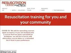 Sites similar to resuscitationmatters.co.nz
