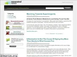 Sites similar to resveratrolnews.com