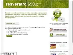 Sites similar to resveratrolquiz.com