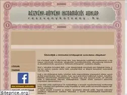 Sites similar to reszvenykotveny.hu
