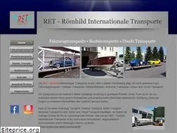 Sites similar to ret-int.de