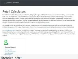 Sites similar to retail-calculators.com
