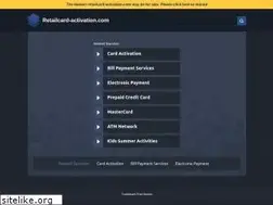 Sites similar to retailcard-activation.com