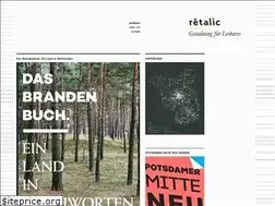 Sites similar to retalic.de